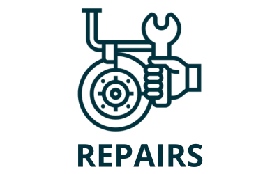 Graphic representing general automotive repairs at Avalon Automotive, Hamilton.